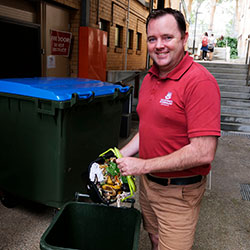 Dr Paul Luckman will lead a national program to transform food waste into valuable products. 