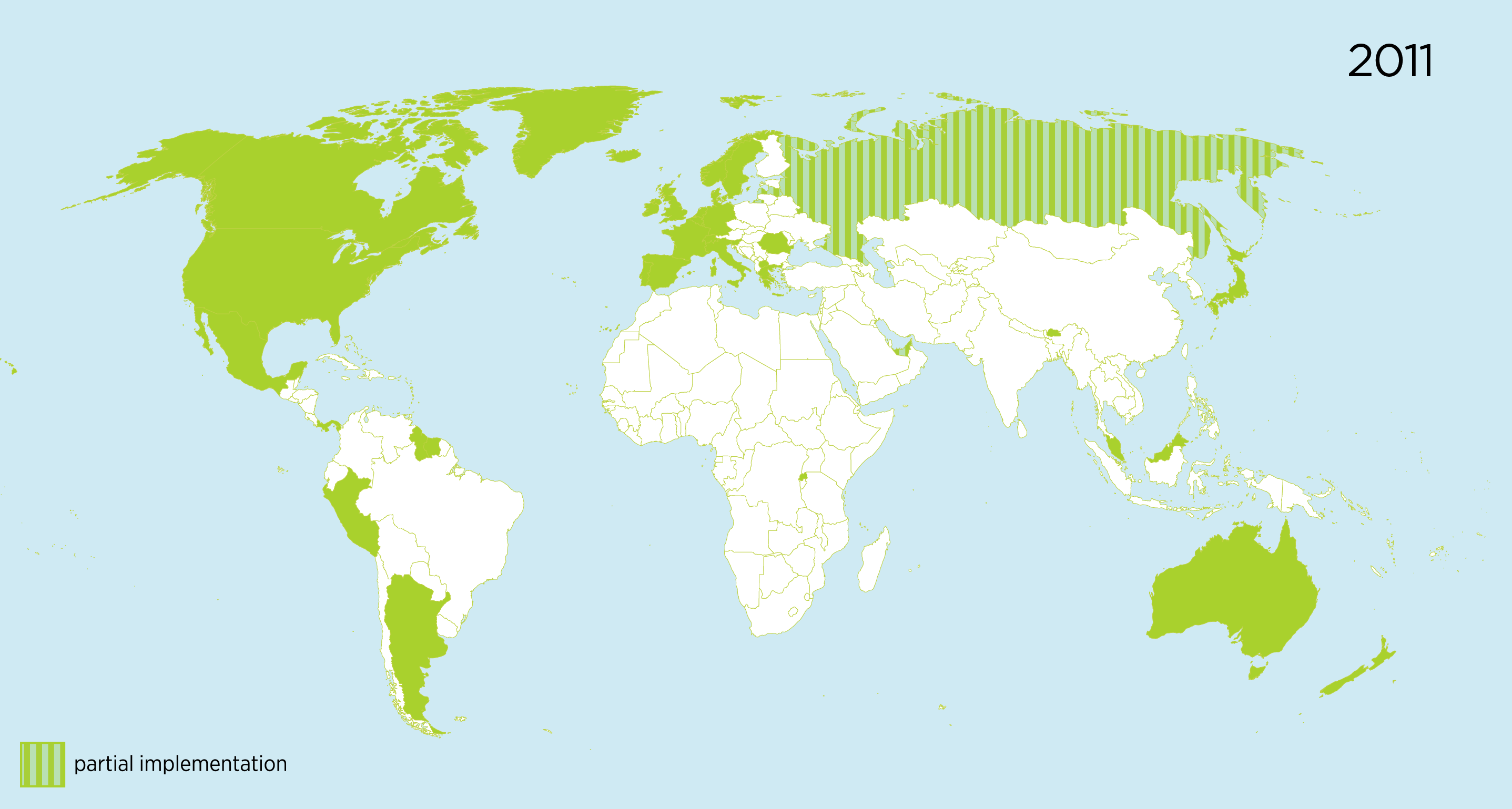 Global vaccination coverage between 2006 and 2015 (Source)