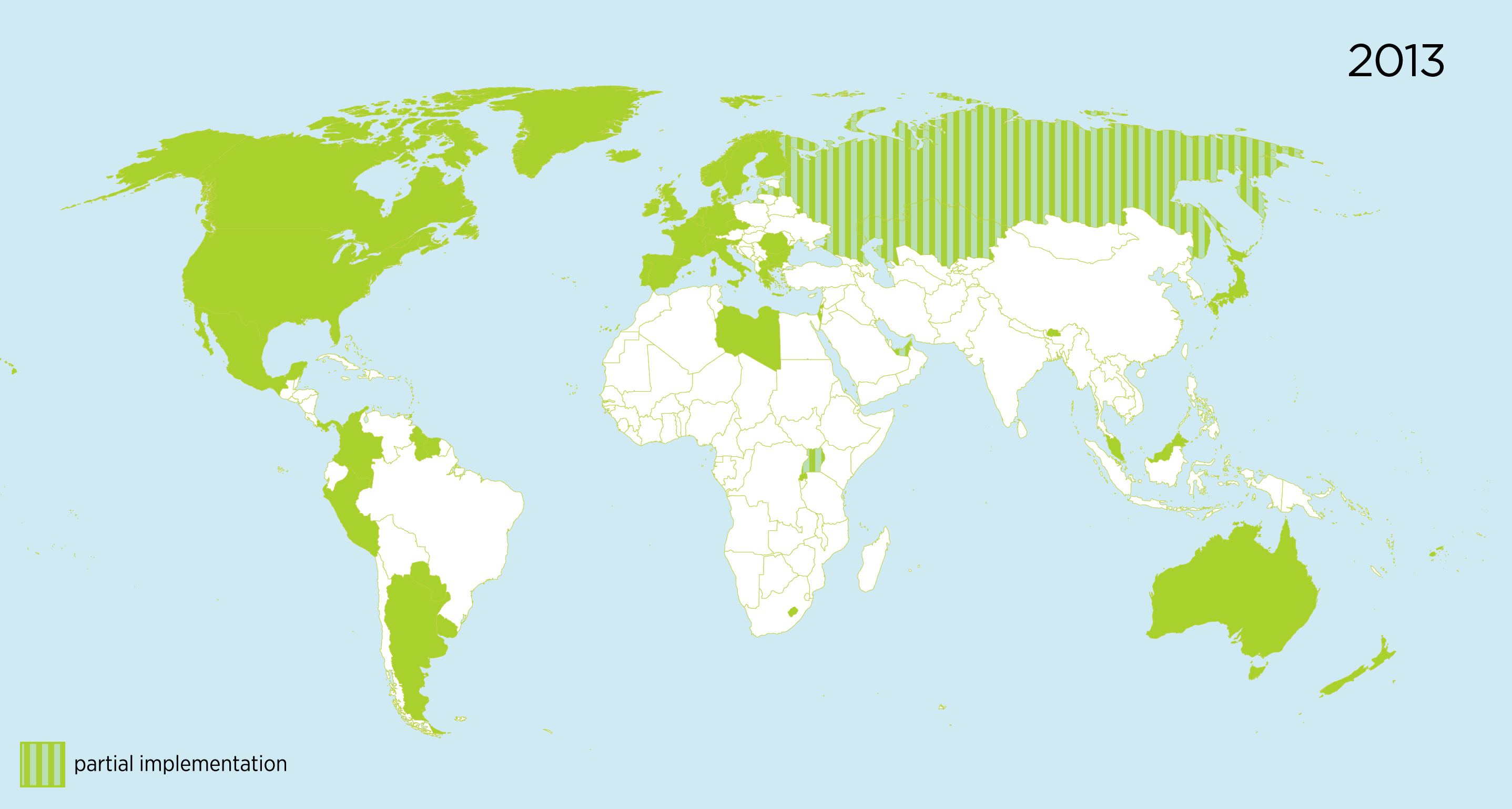 Global vaccination coverage between 2006 and 2015 (Source)