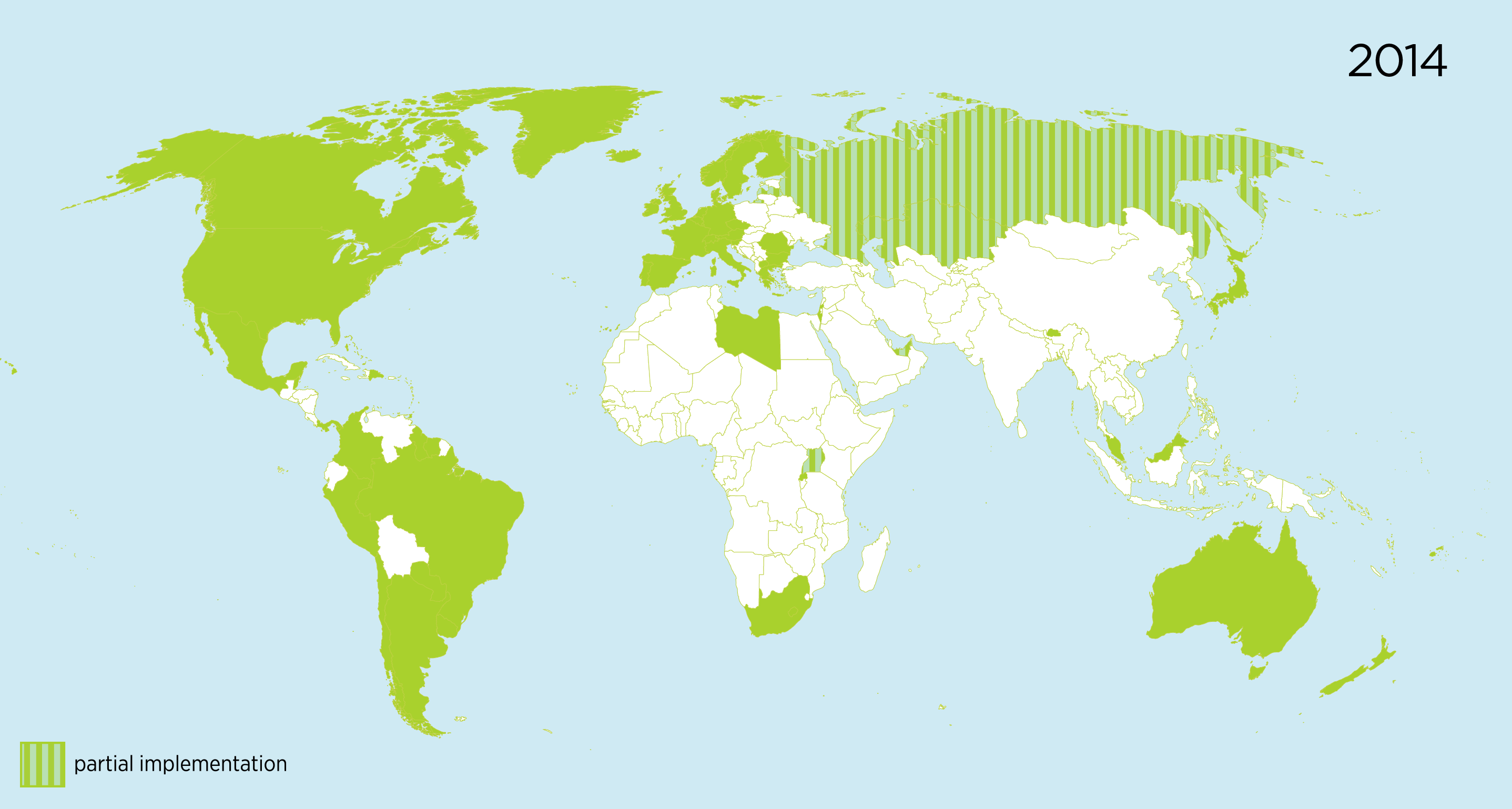 Global vaccination coverage between 2006 and 2015 (Source)