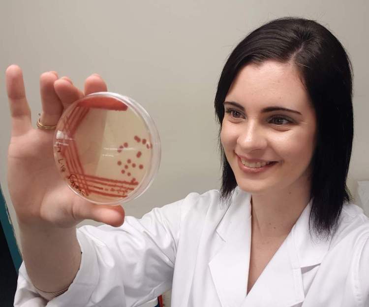 Researcher Dr Shelby Berg