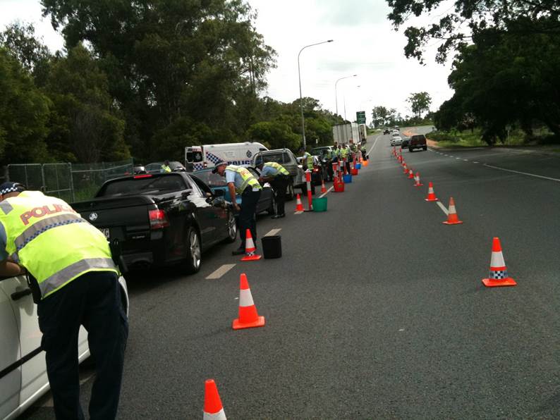 The engagement script being field-tested by police during random breath-test traffic stops in Brisbane.