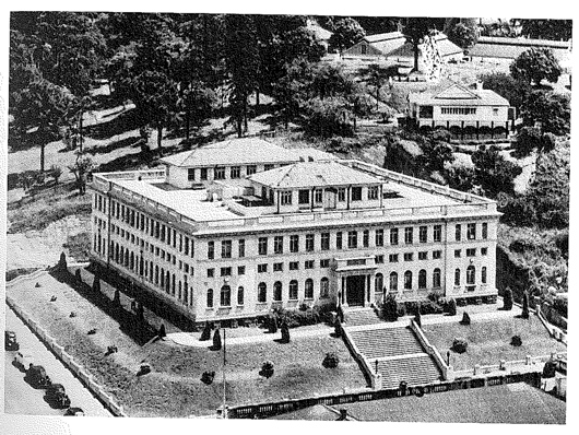 The dental building in 1941.