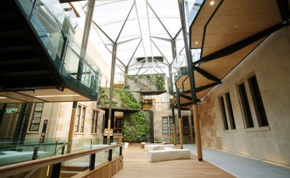 The Global Change Institute won the David Oppenheim Award for Sustainable Architecture and the National Award for Interior Architecture at the Australian Institute of Architects’ Annual Awards. The Global Change Institute won the David Oppenheim Award for Sustainable Architecture and the National Award for Interior Architecture at the Australian Institute of Architects’ Annual Awards.