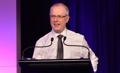 Professor David Abramson: "The award is really a tribute to ... the Genomics Virtual Lab team." Professor David Abramson: "The award is really a tribute to ... the Genomics Virtual Lab team."