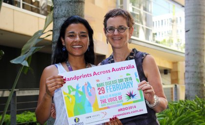 Researcher Maria Rondon and Associate Professor Carol Wicking Researcher Maria Rondon and Associate Professor Carol Wicking