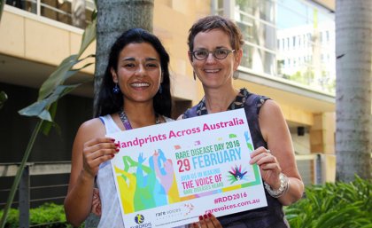 Researcher Maria Rondon and Associate Professor Carol Wicking