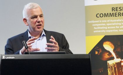 Pfizer’s CTI founder and Chief Scientific Officer Dr Anthony Coyle this morning Pfizer’s CTI founder and Chief Scientific Officer Dr Anthony Coyle this morning