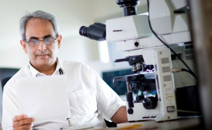 Professor Sunil Lakhani ... seeking to offer improved quality of life and more targeted treatments to beat the most common female cancer