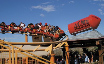 Road Runner rollercoaster, Warner Bros. Movie World