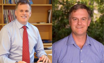 UQ's new Laureate Fellows - Professor Alan Rowan, left, and Professor Paul Burn UQ's new Laureate Fellows - Professor Alan Rowan, left, and Professor Paul Burn