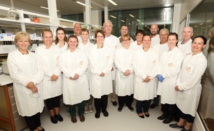 Regional teachers with Qld Chief Scientist, Dr Geoff Garrett, and SPARQ-ed coordinator Anne Brant 