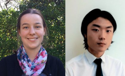 Elizabeth Baldwin and Shaun Ji-Thompson. Elizabeth Baldwin and Shaun Ji-Thompson.