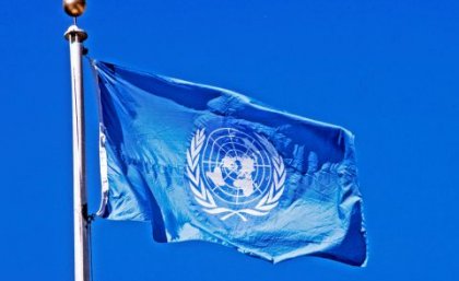 United Nations flag United Nations flag