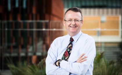 Professor Simon Biggs, the Executive Dean of UQ’s Faculty of Engineering, Architecture and Information Technology ... internationally acclaimed for his research in particle, colloid and interface engineering.