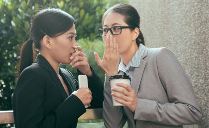 Gossiping provides people a clearer sense of appropriate behaviour, UQ researchers found. Gossiping provides people a clearer sense of appropriate behaviour, UQ researchers found.
