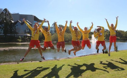 Young lifesavers will boost their leadership skills at UQ.