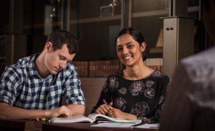 Law students at UQ