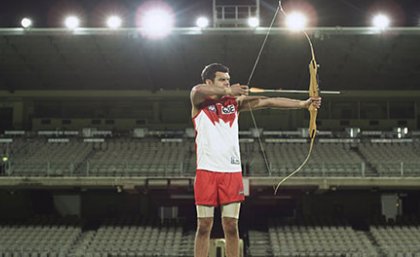 Shaun Gladwell The archer (after Chuang Tzu) 2014 Shaun Gladwell The archer (after Chuang Tzu) 2014