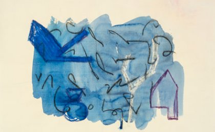 Denise Green, ‘#1 Blue Wash’ 1996 (full caption in article). Denise Green, ‘#1 Blue Wash’ 1996 (full caption in article).