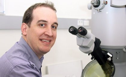 Dr Michael Landsberg of UQ's Institute for Molecular Bioscience is part of a team of Australian and New Zealand researchers who are harnessing bacteria as a possible bio-insecticide to control crop pest.