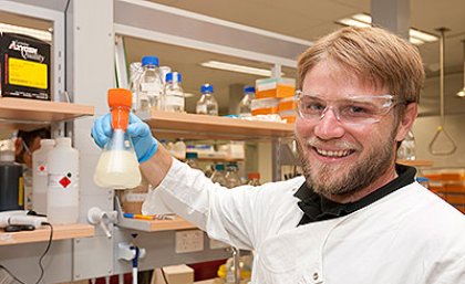 Tim Brennan, PhD student at The University of Queensland's Australian Institute of Bioengineering and Nanotechnology