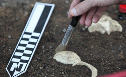 UQ's new Archaeology Teaching and Research Centre is a $340,000 purpose-built outdoor teaching area where archaeology students can practice their excavation skills.