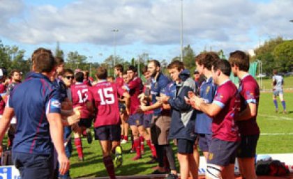 UQ Rugby has won the Doughty Shield for the third time in a row UQ Rugby has won the Doughty Shield for the third time in a row