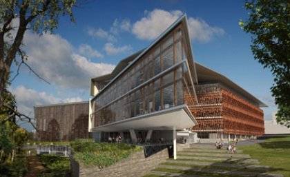 The University of Queensland's Advanced Engineering Building will provide opportunities for research in undergraduate engineering studies. The University of Queensland's Advanced Engineering Building will provide opportunities for research in undergraduate engineering studies.