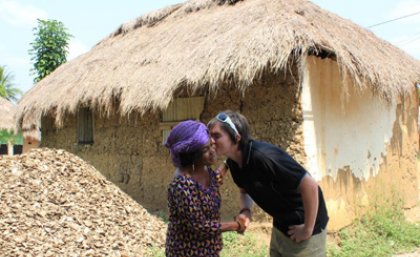 Ben Endicott-Davies in West Africa meeting with Ghana’s Queen Mother Ben Endicott-Davies in West Africa meeting with Ghana’s Queen Mother