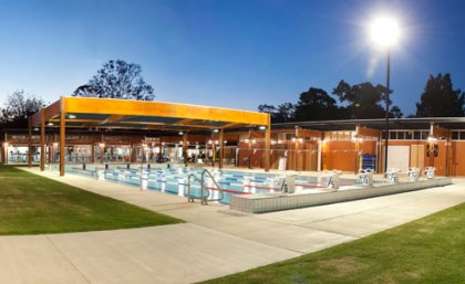 The new pool at UQ Gatton The new pool at UQ Gatton