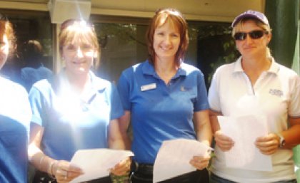 Winners were announced at a BBQ at the UQ Staff and Graduates Bar. From left Lorraine Hancock, Debra Laws, Rebekah Scotney, Sharon Blums and Campus Director Janelle Zahmel. Winners were announced at a BBQ at the UQ Staff and Graduates Bar. From left Lorraine Hancock, Debra Laws, Rebekah Scotney, Sharon Blums and Campus Director Janelle Zahmel.