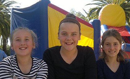 Madison Johansen, Claudia Nothdurft and Isabella Jacobsen enjoy the activities at UQ's Gatton campus for the Toowoomba Regional Final of Opti-MINDS Creative Sustainability Challenge. Madison Johansen, Claudia Nothdurft and Isabella Jacobsen enjoy the activities at UQ's Gatton campus for the Toowoomba Regional Final of Opti-MINDS Creative Sustainability Challenge.