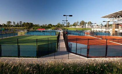 The Queensland Tennis Centre at Tennyson The Queensland Tennis Centre at Tennyson
