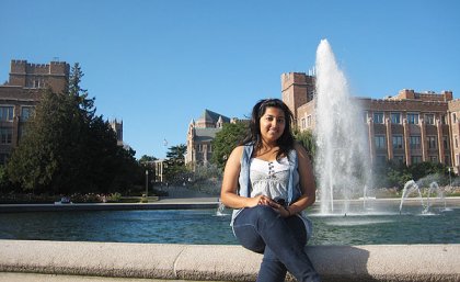 Ms Patel at the University of Washington