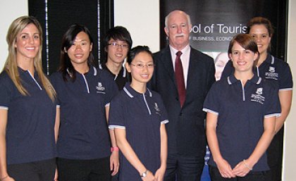 Nicquel Rhoden (far left) at the launch of TRIP