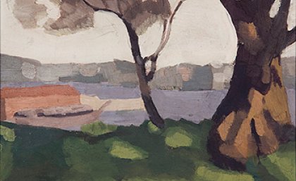 "Berry's Bay, Sydney" by Roy de Maistre. Art Gallery of South Australia.
© Caroline de Mestre Walker "Berry's Bay, Sydney" by Roy de Maistre. Art Gallery of South Australia.
© Caroline de Mestre Walker