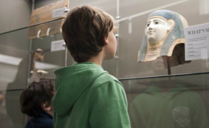 The Museum holds the foremost collection of Classical Mediterranean Antiquities in Queensland. The Museum holds the foremost collection of Classical Mediterranean Antiquities in Queensland.