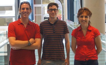 UQ researchers, including Dr Yann Gambin, Dr Nick Ariotti and Dr Kerrie-Ann McMahon, have developed a technique that allows scientists to conduct experiments rapidly and with increased resolution. UQ researchers, including Dr Yann Gambin, Dr Nick Ariotti and Dr Kerrie-Ann McMahon, have developed a technique that allows scientists to conduct experiments rapidly and with increased resolution.