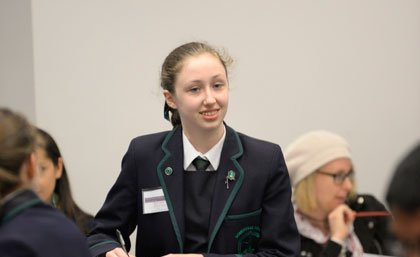 Queensland’s brainiest student, 14-year-old Sophie Watson.