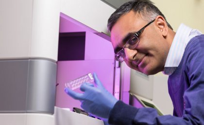 Haematologist Professor Maher Gandhi is the Diamantina Institute’s new Leukaemia Foundation of Queensland Chair in Blood Cancer Research. Photo of Professor Maher Gandhi goes here