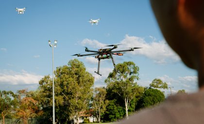 High-tech farming practices, including the use of drones, will be on display at the UQ Gatton Open Day on Sunday. High-tech farming practices, including the use of drones, will be on display at the UQ Gatton Open Day on Sunday.