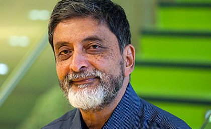 Professor Srinivasan (above) will formally take up his new position at the Australian Academy of Science in May 2015