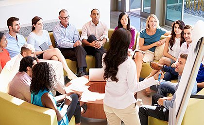 Leaders who create a shared sense of purpose and identity within their work teams can help improve employee health and wellbeing. Leaders who create a shared sense of purpose and identity within their work teams can help improve employee health and wellbeing.