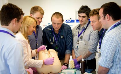 Lead Clinical Educator Ms Jules Bennet, at Hervey Bay with rural medical students.