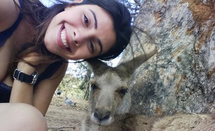 UQ Science Without Borders student Bruna Maganhe. UQ Science Without Borders student Bruna Maganhe.