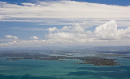 Moreton Bay near Brisbane ... healthy oceans are critical to all life on Earth