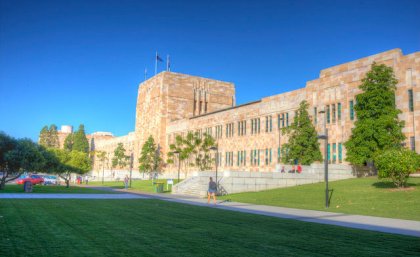 UQ's Forgan Smith building.