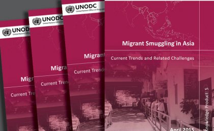 UQ and the UN have collaborated to produce a report on migrant smuggling in Asia UQ and the UN have collaborated to produce a report on migrant smuggling in Asia