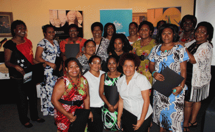 Australia Awards Fellowship-PNG recipients who graduated from a tailored Graduate Certificate in Governance and Public Policy Australia Awards Fellowship-PNG recipients